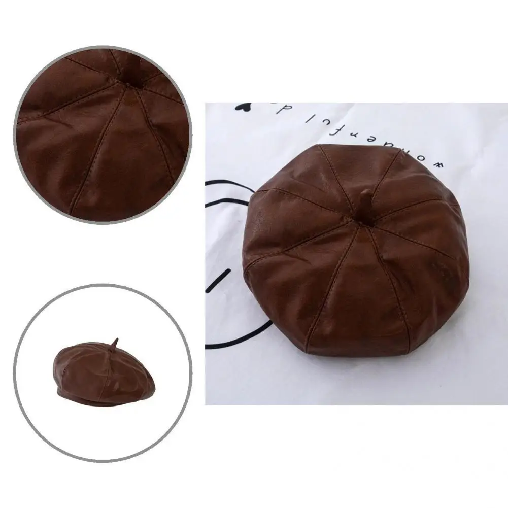 

High Quality Women Beret Hat French Style All Match No Brim Dome French Women Beret Hat Beret Hat Women Cap