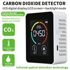 Интеллектуальный датчик CO2, многофункциональный Термогигрометр, домашний газоанализатор, бытовой цифровой монитор загрязнения воздуха