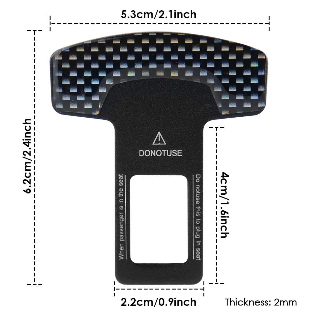 1pc or 2pcs Car Safety Belt Buckle Clip Seat Stopper Plug Vehicle Mount Bottle Opener Universal Interior Accessories | Автомобили и