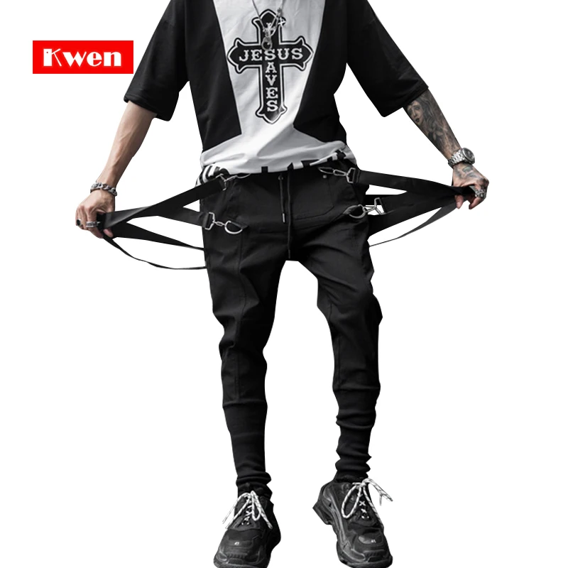Уличная одежда мужские Джоггеры в стиле хип хоп брюки Повседневная спортивные с