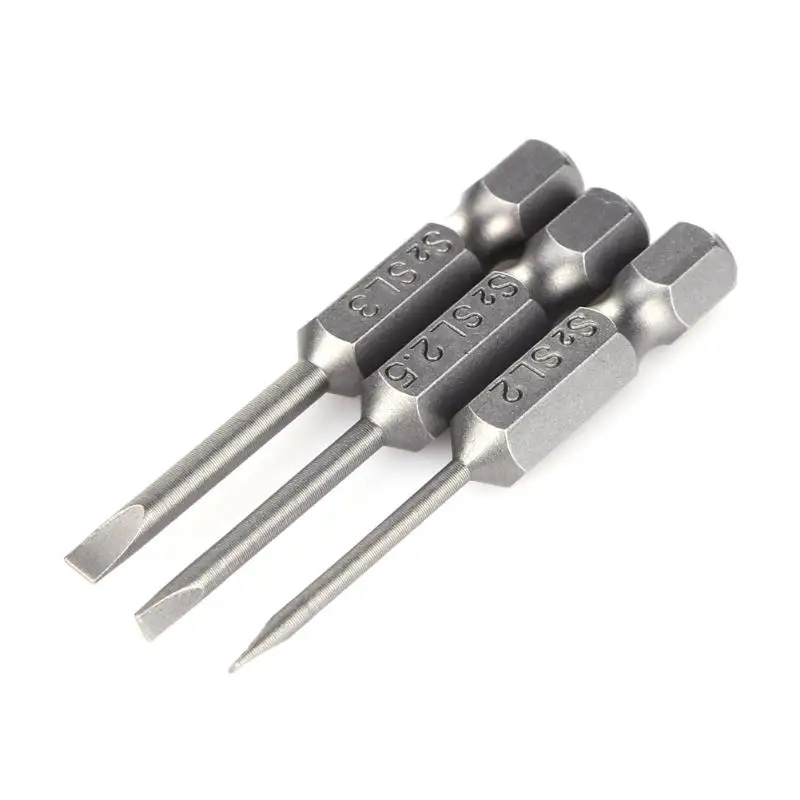 6 шт./компл. Многофункциональный сплав Сталь Набор отверток 50 мм 2 0 с плоским