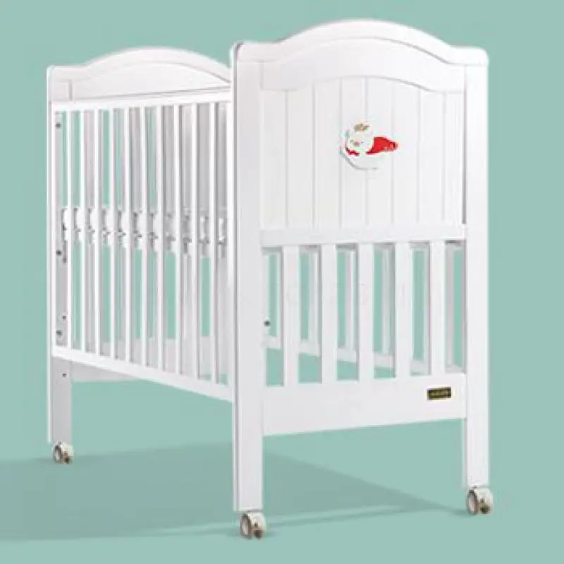 Comparable Solid Wood Baby Bed Multifunctional Bb For Newborn Spliced Big Cradle |