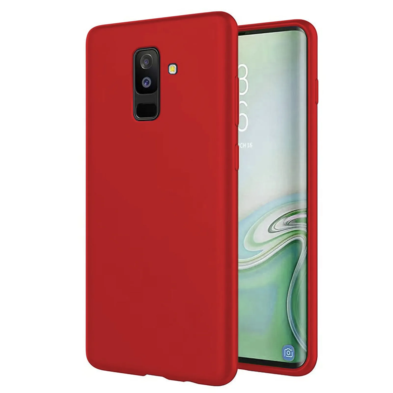 Чехол TBOC для Samsung Galaxy A6 Plus + (2018) [6 0 дюйма] жесткий силиконовый чехол премиум-класса