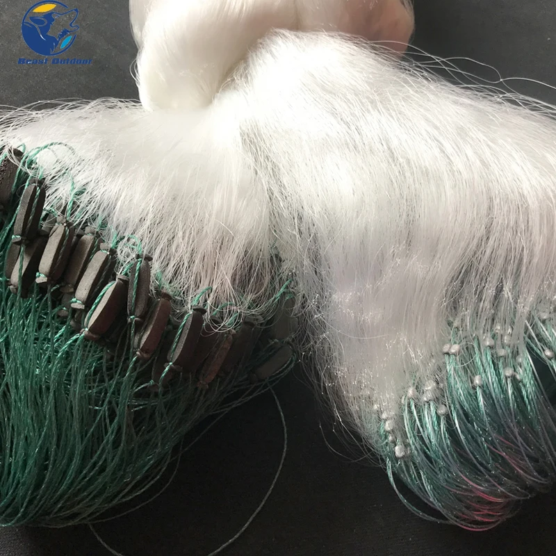 Ловушка для рыболовной сети трехслойная монофиламентная сеть захвата уличных