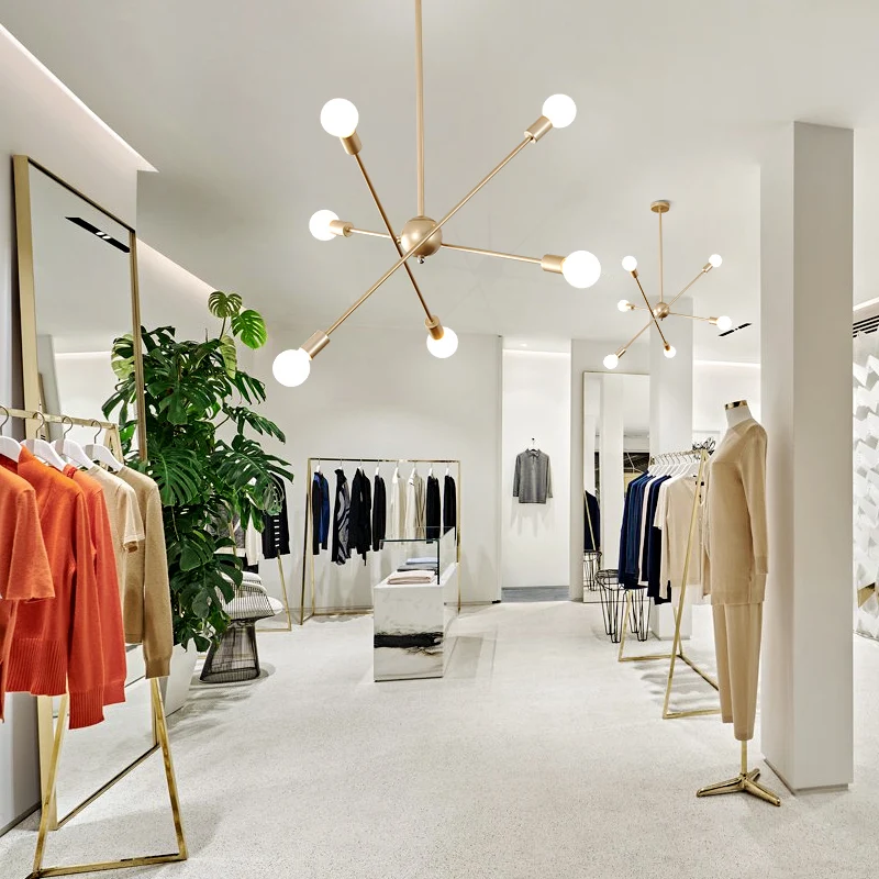 Современная светодиодная люстра подвесной светильник с роскошной золотой