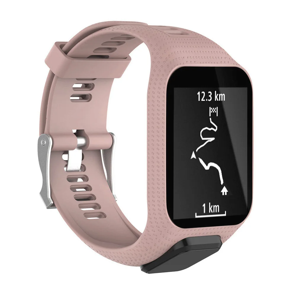 Ремешок на запястье для TomTom 2 3 Runner Spark Music сменный Браслет мягкий браслет для часов силиконовый ремень часы Браслет аксессуар