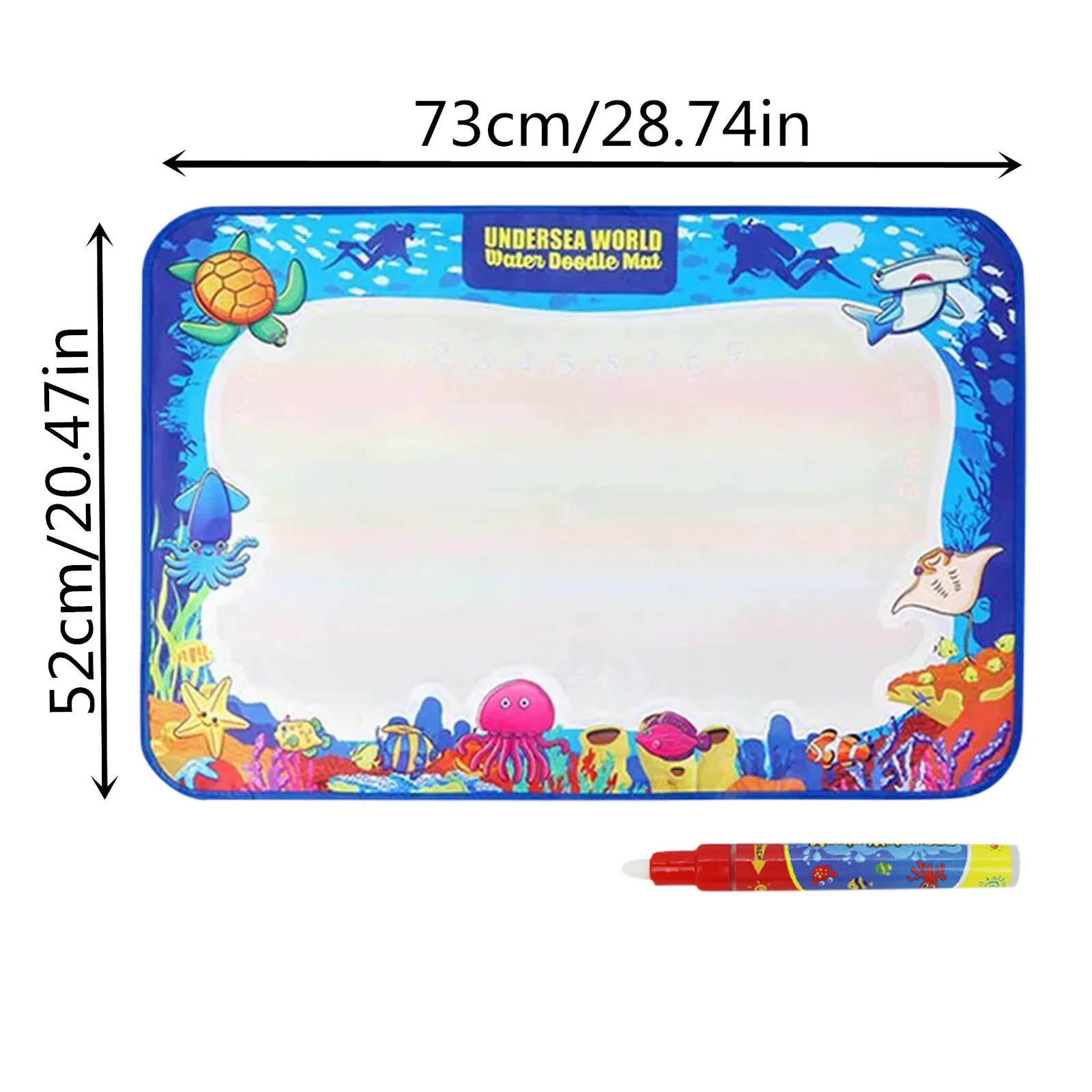 

Doodle Mat Magic Mat Kids Painting Writing Doodle Board Toy Color Doodle 10ml