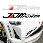 28x4 см JDM Япония JDM POWER Автомобильная наклейка светоотражающая виниловые наклейки автомобильные аксессуары