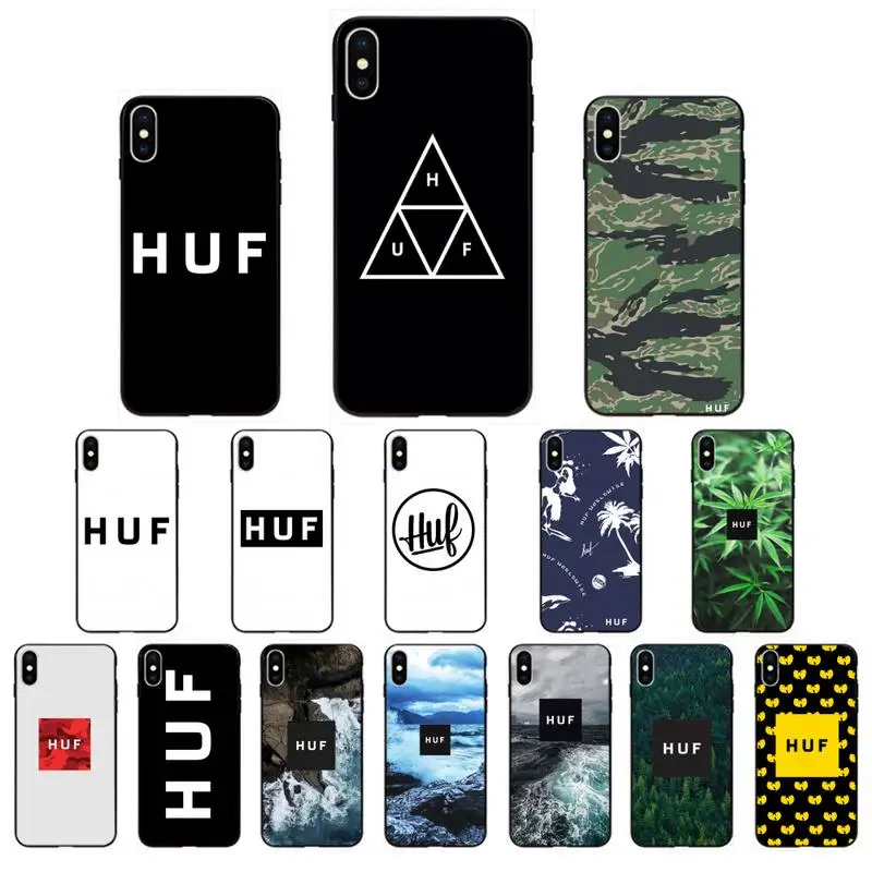

Babaite American Skate Brand HUF HUFSF Skateboard Soft Phone Case for iphone 13 11 pro XS MAX 8 7 6 6S Plus X 5 5S SE XR SE2020
