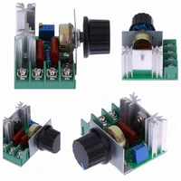 220v 2000w thyristor high power electronic transformer voltage regulator light temperature and speed regulation controller