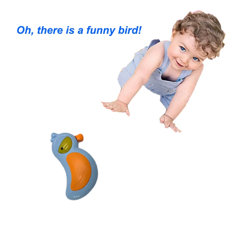 Забавный игрушечный светильник с птицей и музыкальный подарок для детей