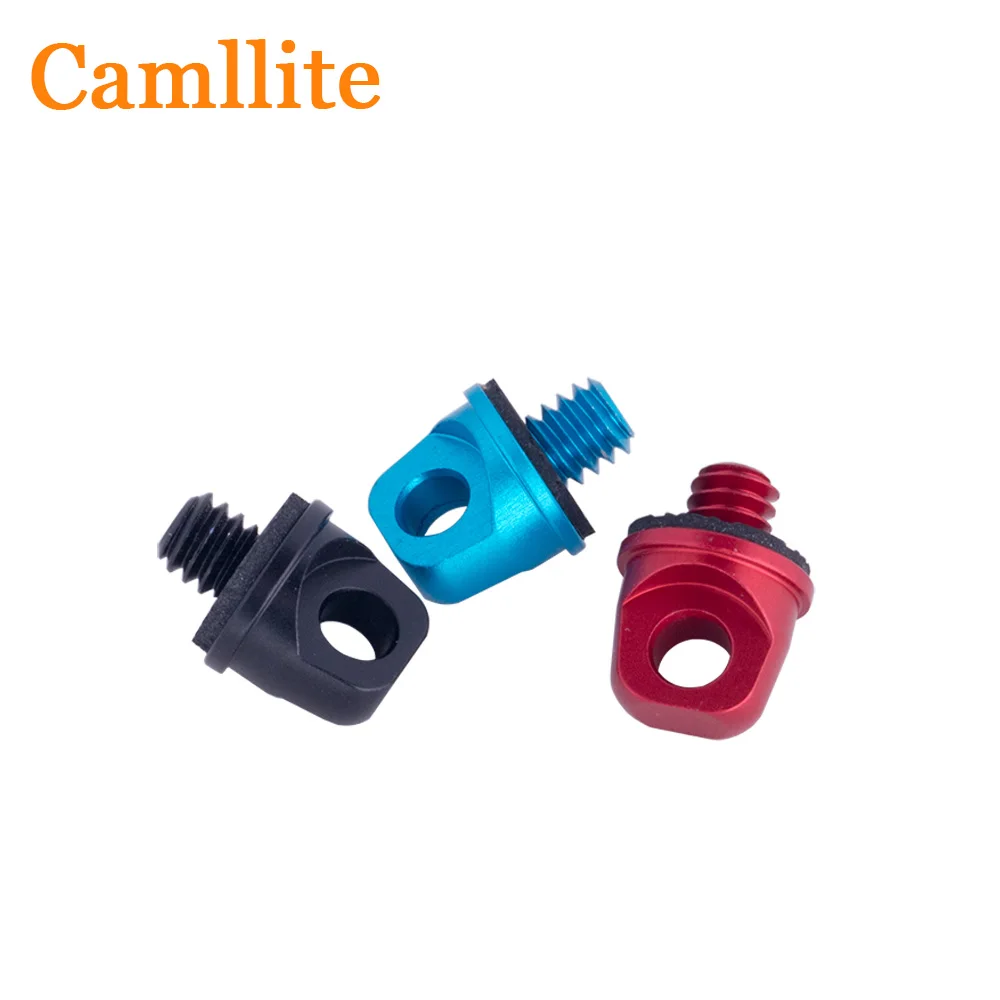 2 шт. винт для камеры Camllite 1/4 &quotD-образное Кольцо адаптер крепления на плечо слинг