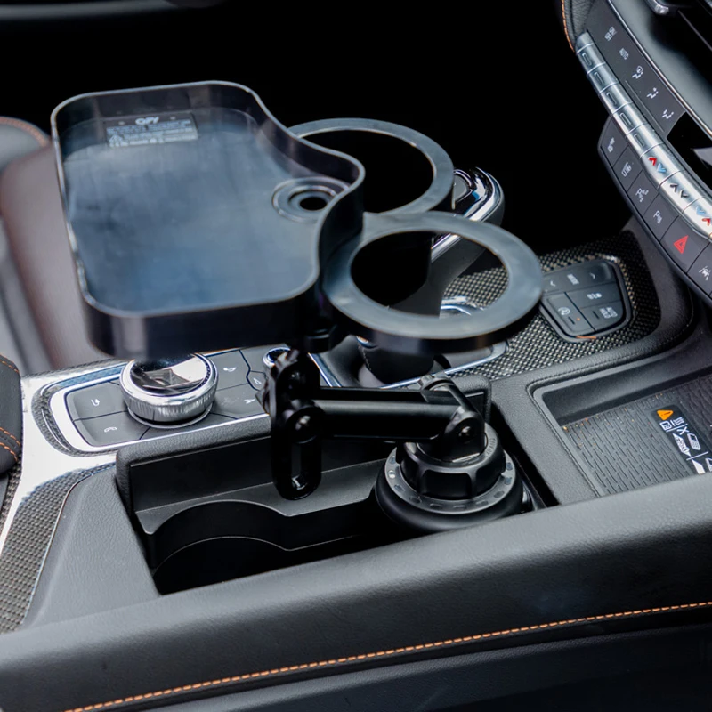 4 in 1 mintiml cup holder expander adapter car cup holder with wireless charging board container car accessories dropshipping free global shipping