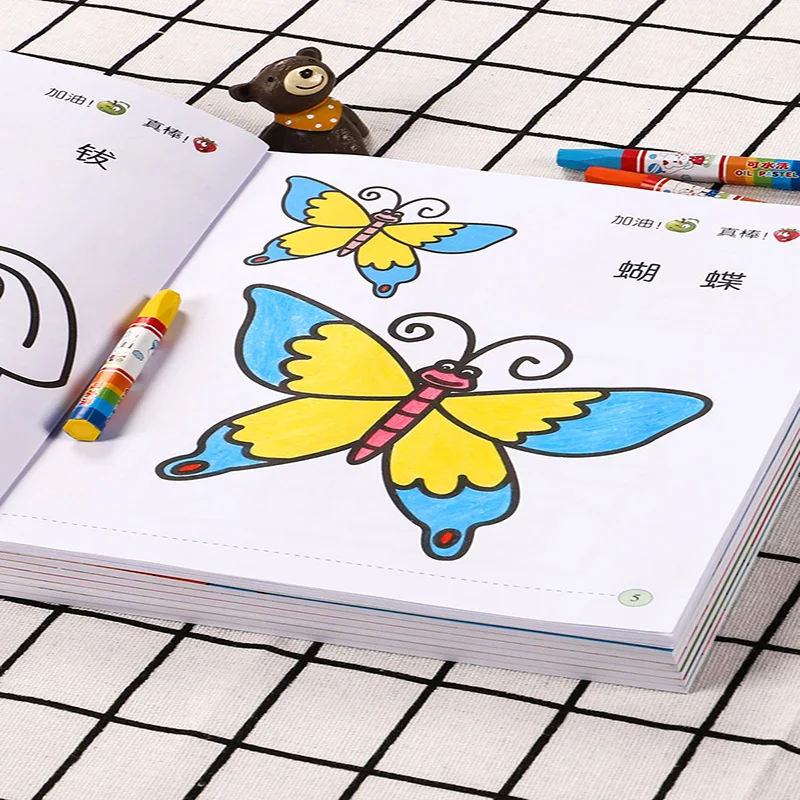 Китайская картина для детей 2-4-6 лет детские книжки рисования детское изображение