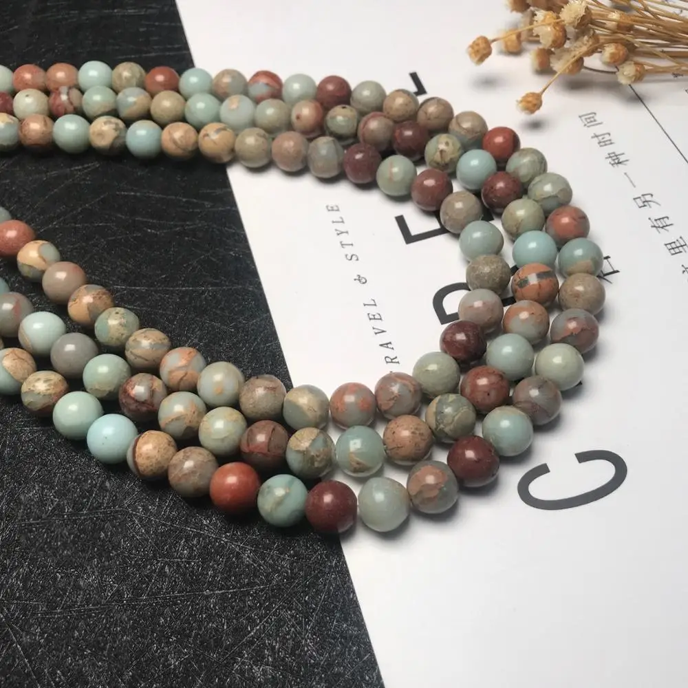 High quality 4mm 6mm 8mm 10mm Shoushan Natural Stone Beads Pick Size Loose Bead For fashion Handmade bracelets DIY charm Jewelry | Украшения