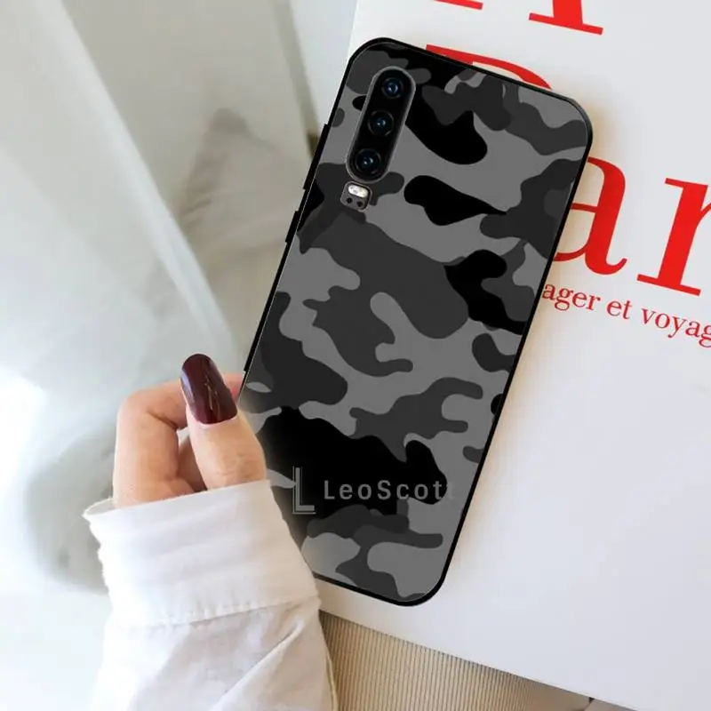 

Camouflage Camo Army Phone Cases For Huawei Y5 Y6 II Y7 Y9 PRIME 2018 2019 NOVA3E P20 PRO P10 Honor 10