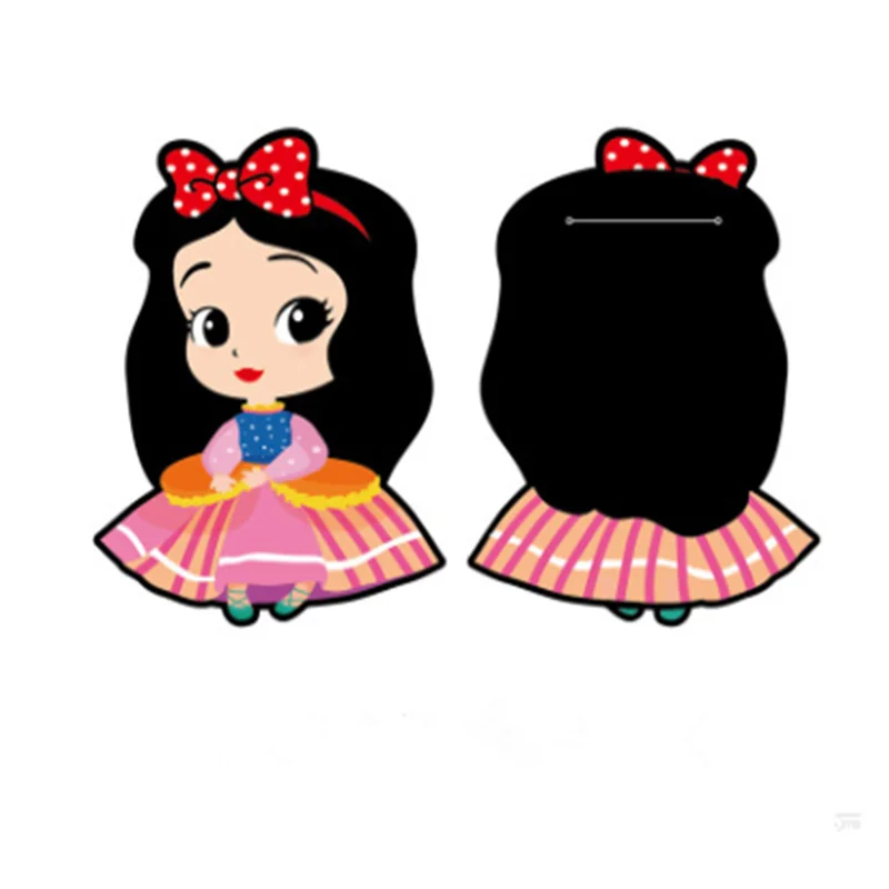 

5 шт./компл. милые красные мини-конверты принцессы для новогодних детей, красная сумка