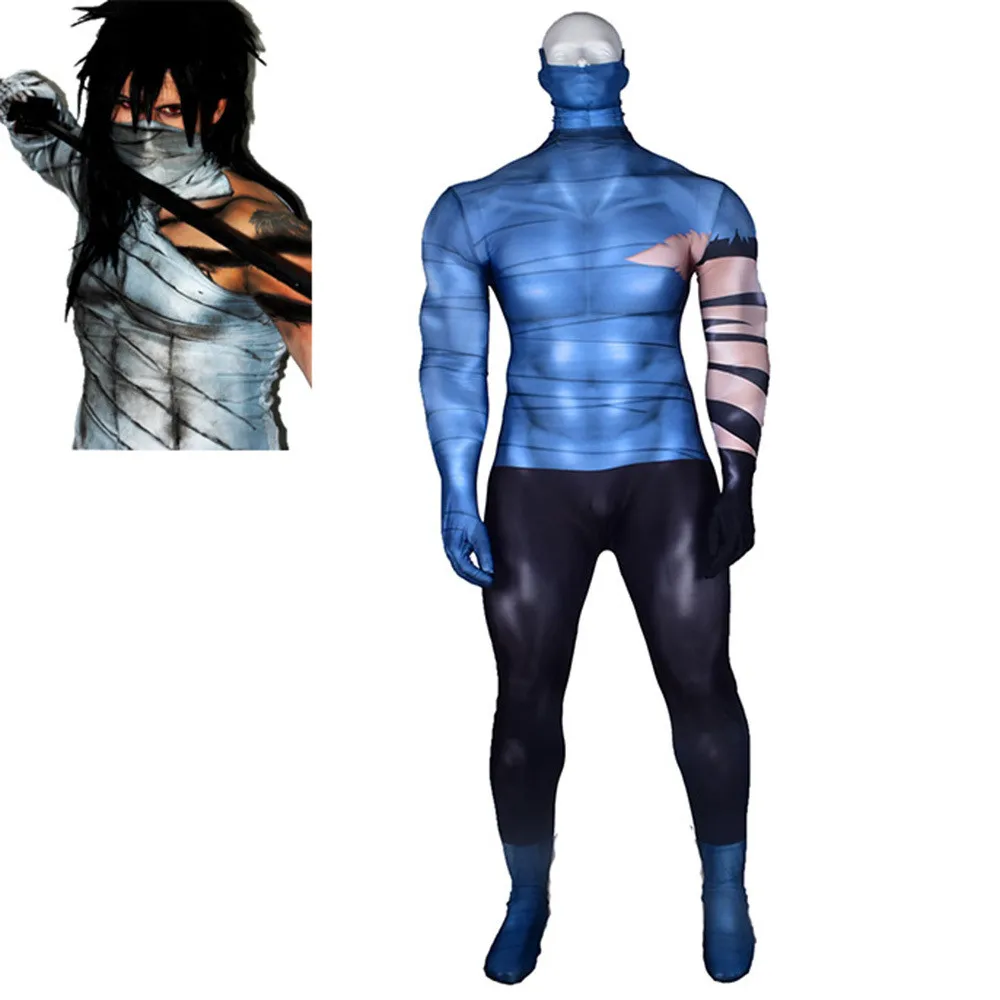 Аниме отбеливатель Mugetsu Ichigo детский Косплей Костюм для взрослых Zentai боди