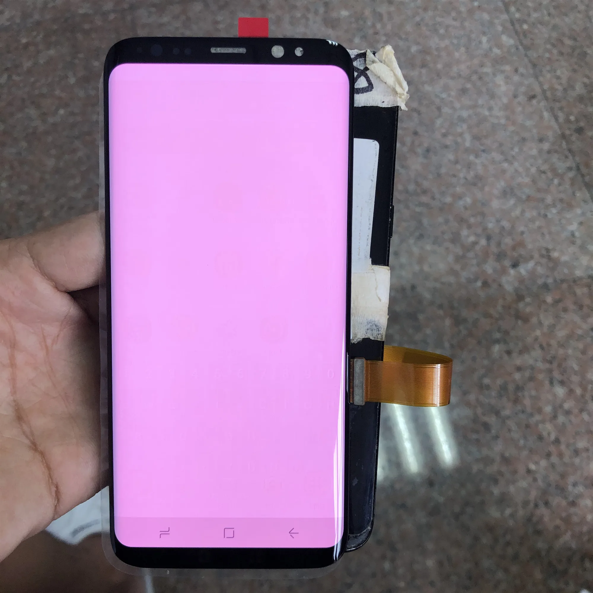 Оригинальный ЖК-дисплей 100% дюйма для Samsung S8 Plus G950 G950f G955 G955U сенсорный экран с