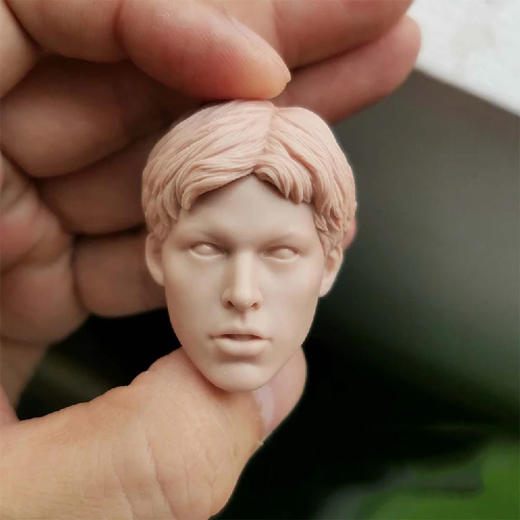 1/6 Европейская женская голова женщина убийца Райдер неокрашенный без рисунка для