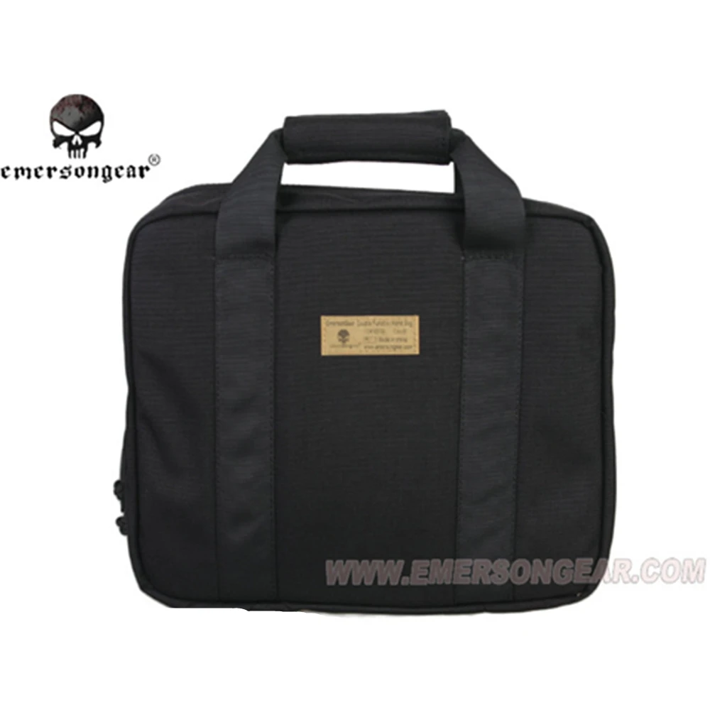 Emersongear Pistol Bag Handgun Hand Carry Case Nylon Holster Pouch Protective Magazine Military Army | Спорт и развлечения
