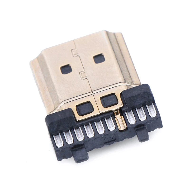 

1pc High Quality HDMI Male Connector Transfer Terminals With Box Wholesale