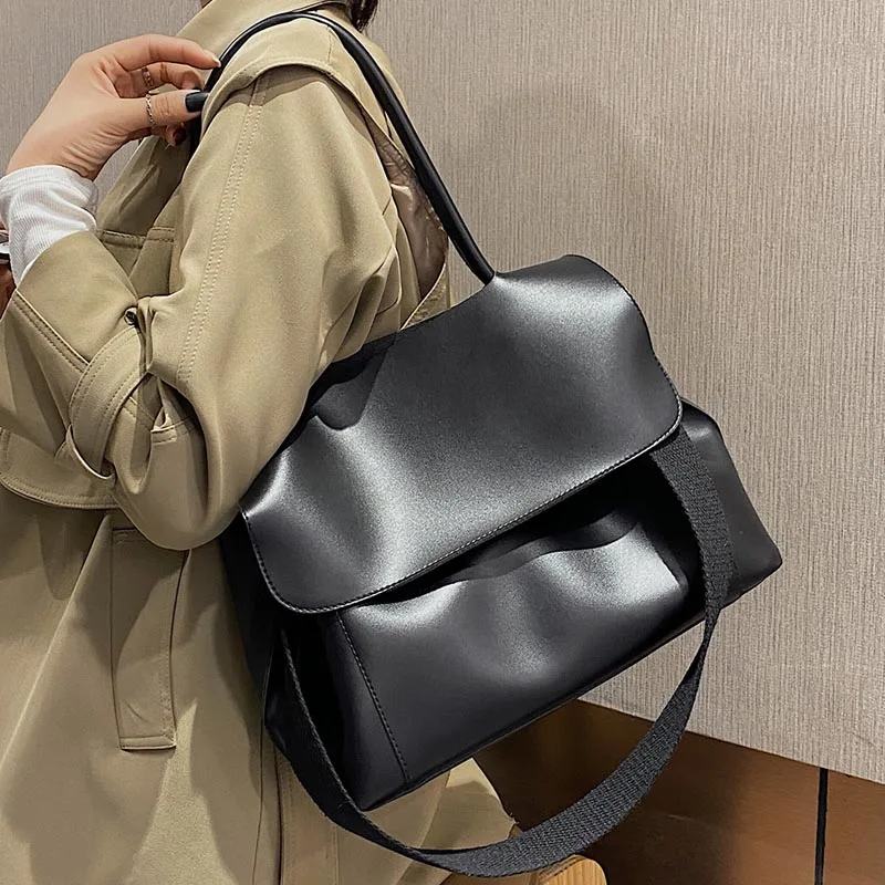 

Leather Fashion Casual Crossbody Bags For Women High Quality Handbag Women Wild Corssbody Bags Simple Style Shoulder Bag