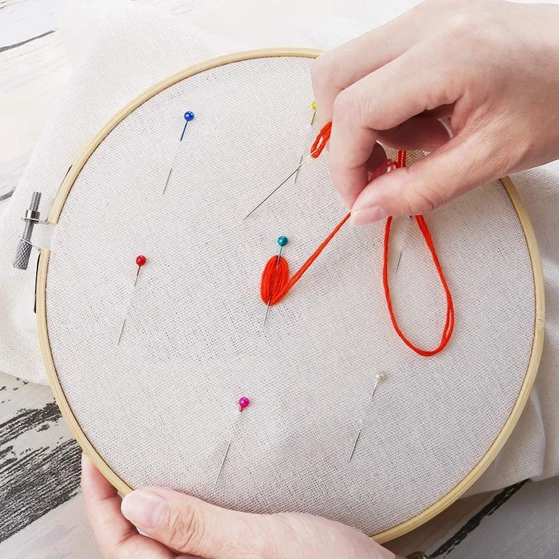 

Embroidery Floss Kit,72 Threads,3 Pcs Aida Cloth,Embroidery Hoops and Cross Stitch Tools for Adults and Kids Beginners