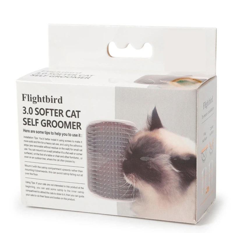 

Cats Brush Corner Cat Massage Self Groomer Comb Brush Cat Rubs the Face with a Tickling Comb Cat Product Dropshipping