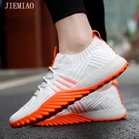 jiemiao couple running shoes fashion lightweight outdoor jogging male sneakers comfortable women athletic footwear size 35 45