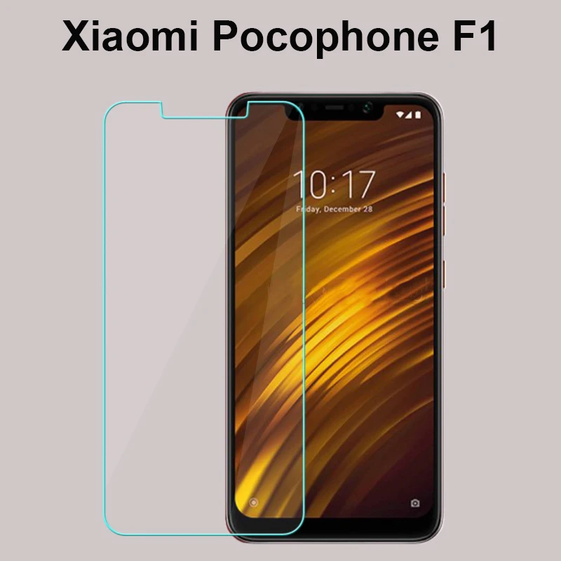 Закаленное защитное стекло 9H HD для Xiaomi Pocophone F1 защита экрана Mi 8 SEA2 Lite Mi5s Plus Mi6 A1 A2 Mix