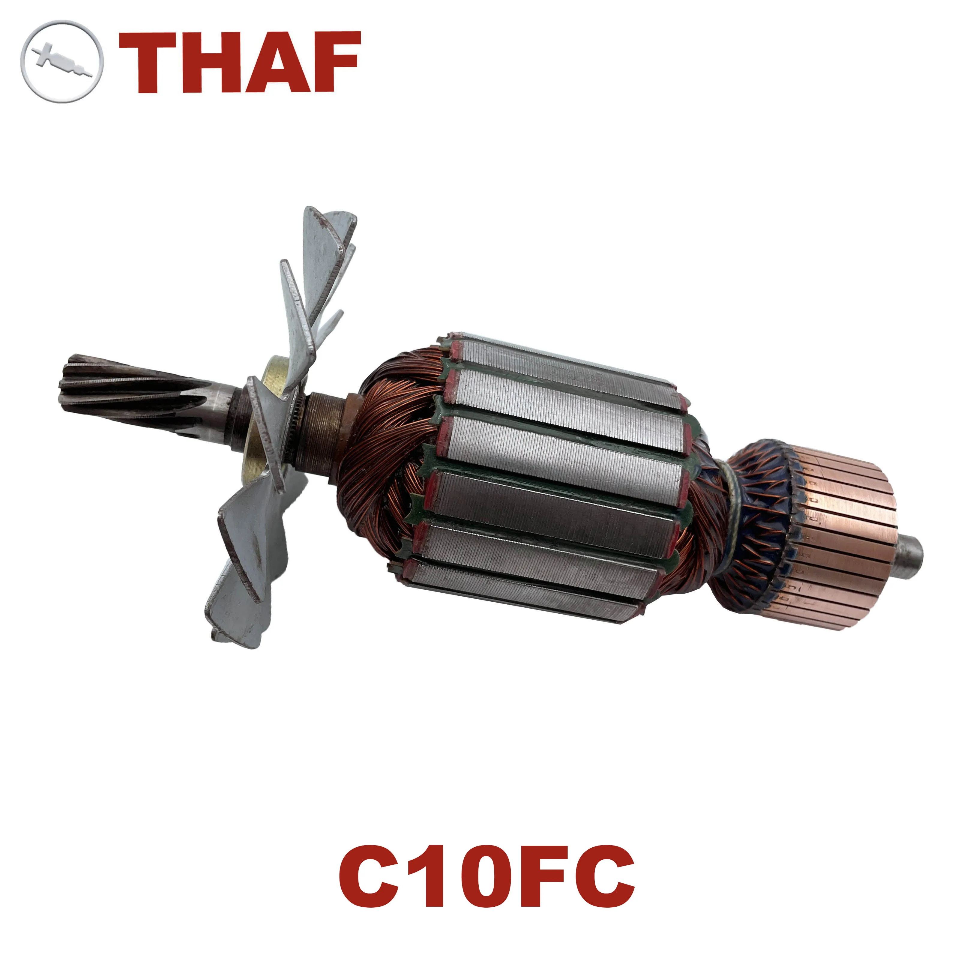 

AC220V-240V Armature роторный якорь Замена для Hitachi Cutoff Machine C10FC