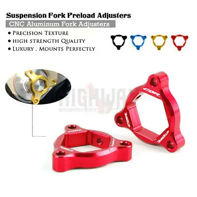 

Motorcycle 22mm CNC Aluminum Suspension Fork Preload Adjusters For Honda VTR 1000 SP1/2 RC 51 2000-2007