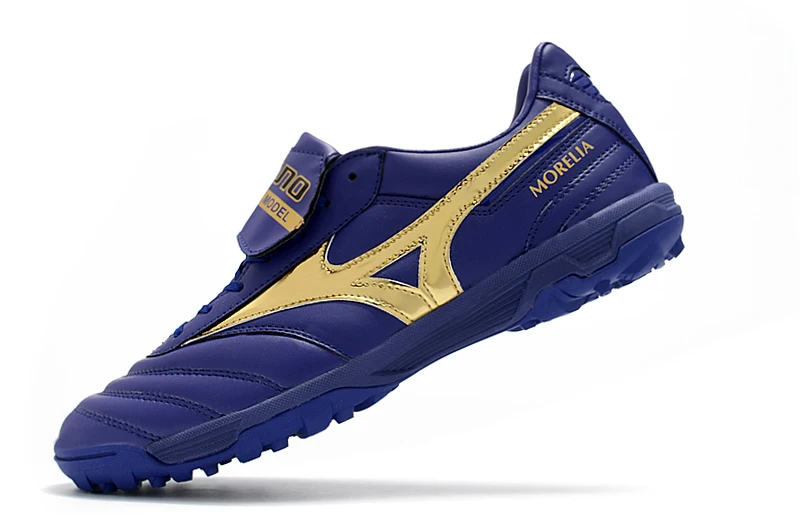 

Authentic shoes MORELIA II AS/TF Men's Shoes Sneakers Mizuno Outdoor Sports Shoes Blue/Yellow Color Size Eur 40-45