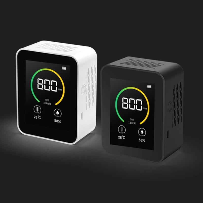 

CO2 Detector Carbon Dioxide Concentration Temperature Humidity Detection Meter E5BE