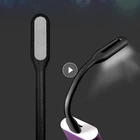 Гибкая USB светодиодный светильник высокого Яркость Мини Яркий USB СВЕТОДИОДНЫЙ светильник Портативный лампа для компьютерной клавиатуры для чтения ноутбук ПК Тетрадь