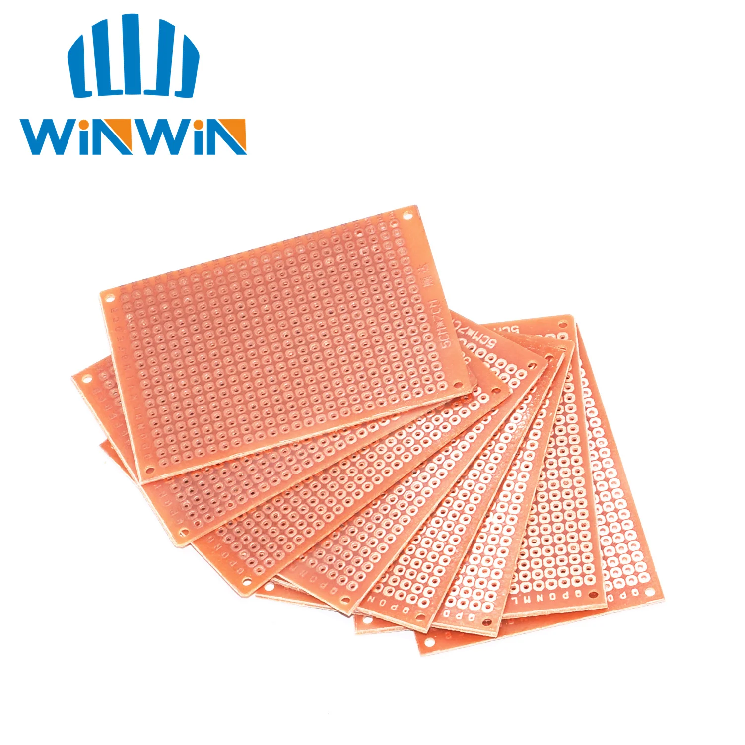 10 шт. Новый 5x7 см 5*7 Прототип бумаги Медь PCB Универсальный Эксперимент