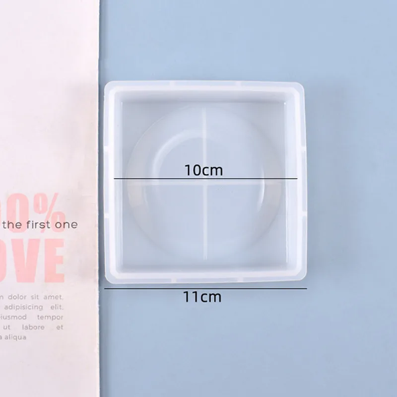 Мыльница Смола силиконовые формы лоток для ювелирных изделий эпоксидная смола