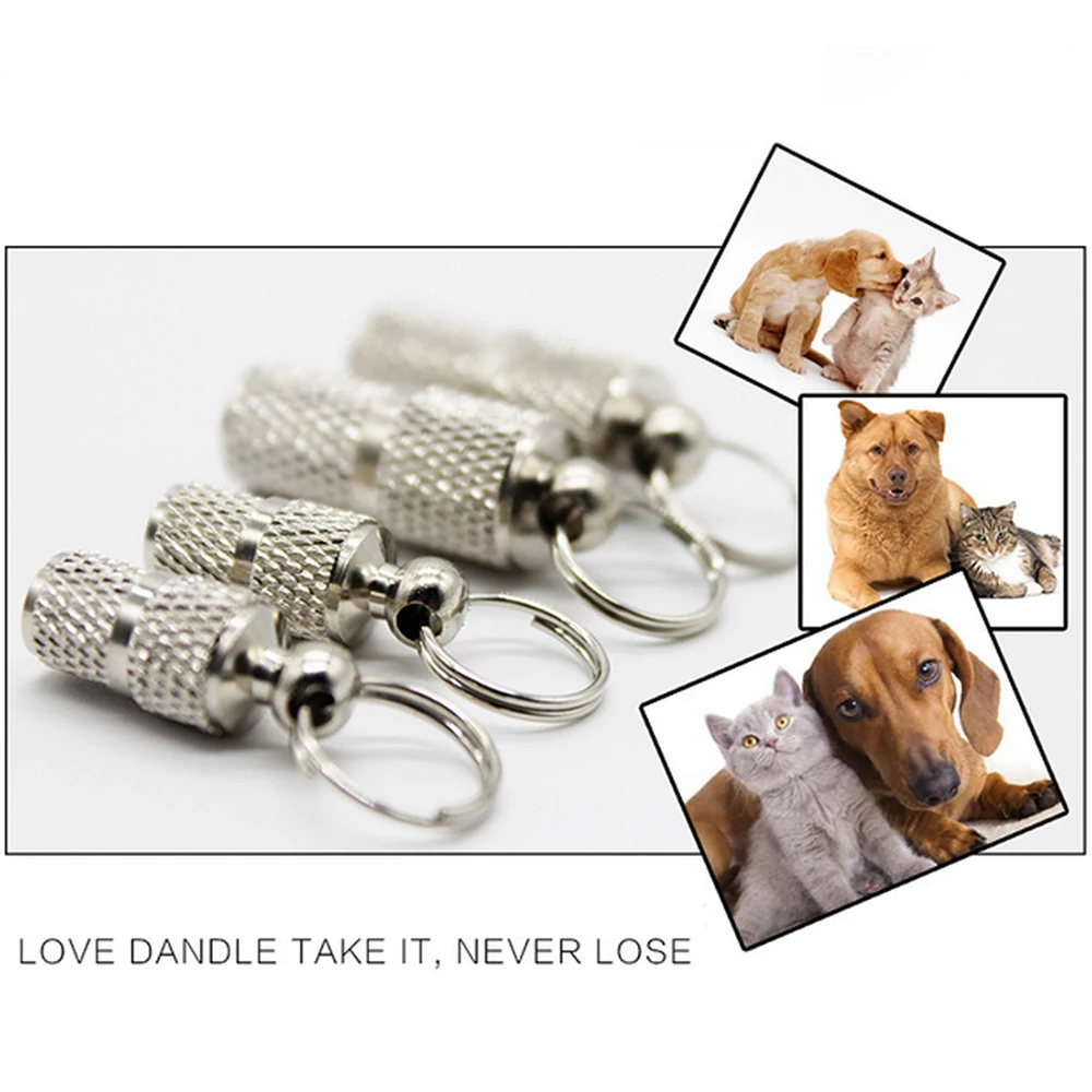 2 шт./лот бирки для идентификационных карт домашних животных предотвращения