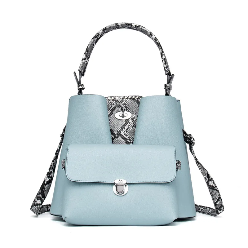 

Модные ручные сумки для женщин под змеиную кожу, 2 шт./компл., сумка на плечо, брендовые сумки из искусственной кожи, женские сумки-тоут, элега...