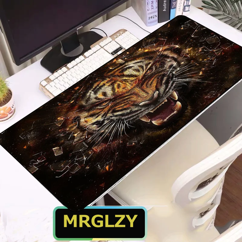 

MRGLZY RGB non-slip computer desk mats large gaming mouse pads 40x90cm LED color waterproof xxl mouse pad rubber table blanket