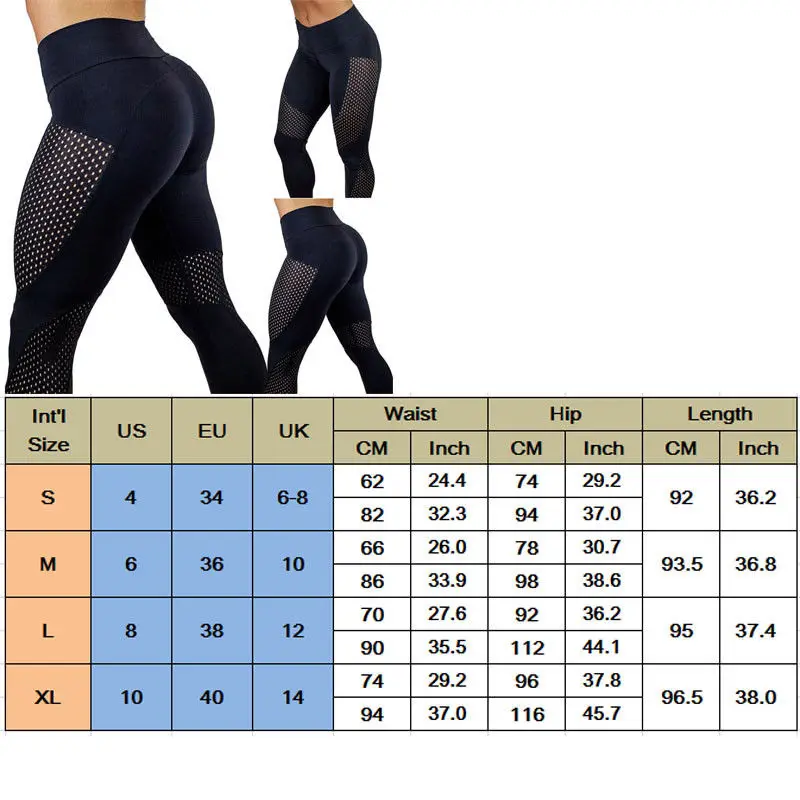 

Women Workout Leggings Fashion Push Up Leggings Slim Leggings Polyester High-Waist Jeggings Women Pencil Pants