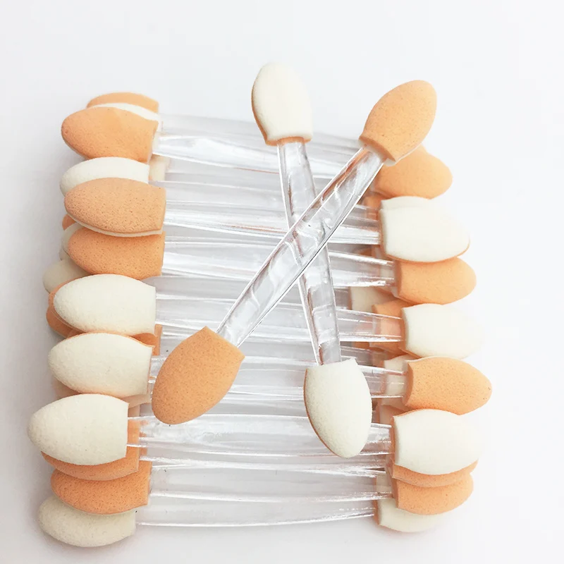 30 шт. кисти для макияжа теней губ растушевки мягкая губка мини-ручка набор кистей