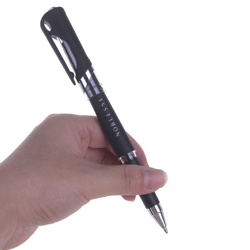 

Черные гелевые ручки 1,0 мм, канцелярские принадлежности для бизнеса, письма, офиса, школы