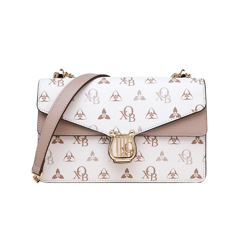 

Designer brand simple bag women 2021 new Korean fashion versatile chain small square Bag Leather One Shoulder Messenger Bag
