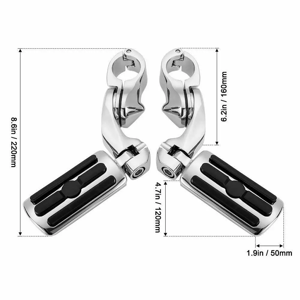 Мотоцикл шоссе подножки наборы педали для Touring Softail Sportster Electra Glide Road King Street Glide защита двигателя подставка для ног