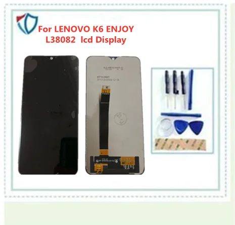 Для LENOVO K6 ENJOY L38082 ЖК-дисплей с сенсорным экраном дигитайзер Бесплатная доставка |