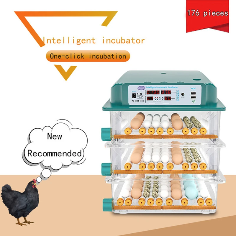 Инкубатор для яиц автоматический инкубатор птицы Брудер цифровой с температурой