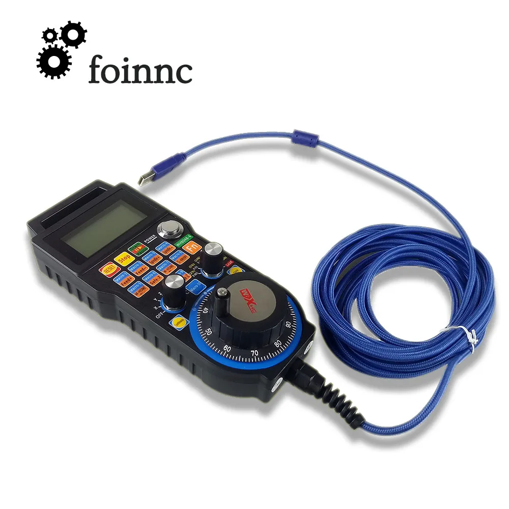 CNC Mach3 USB проводной MPG 4/6 оси (опционально) подвесной маховик WHB04B для фрезерного и