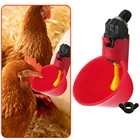 Поилка для цыплят, автоматическая пластиковая поилка для птицы, 12 шт.